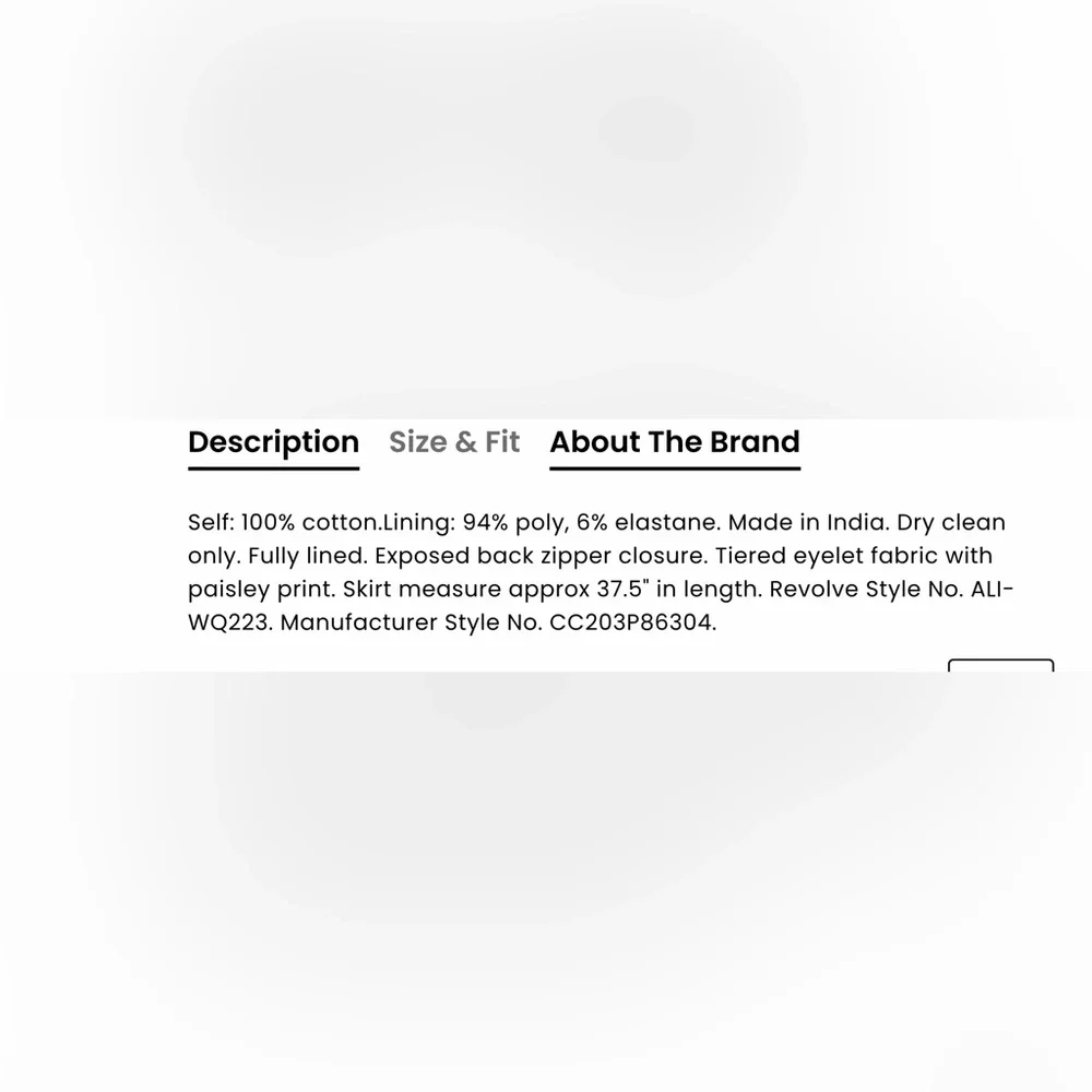 Alice and Olivia Jia Tiered Ruffle skirt - Picture 8 of 8